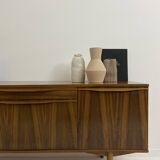 vintage walnut sideboard