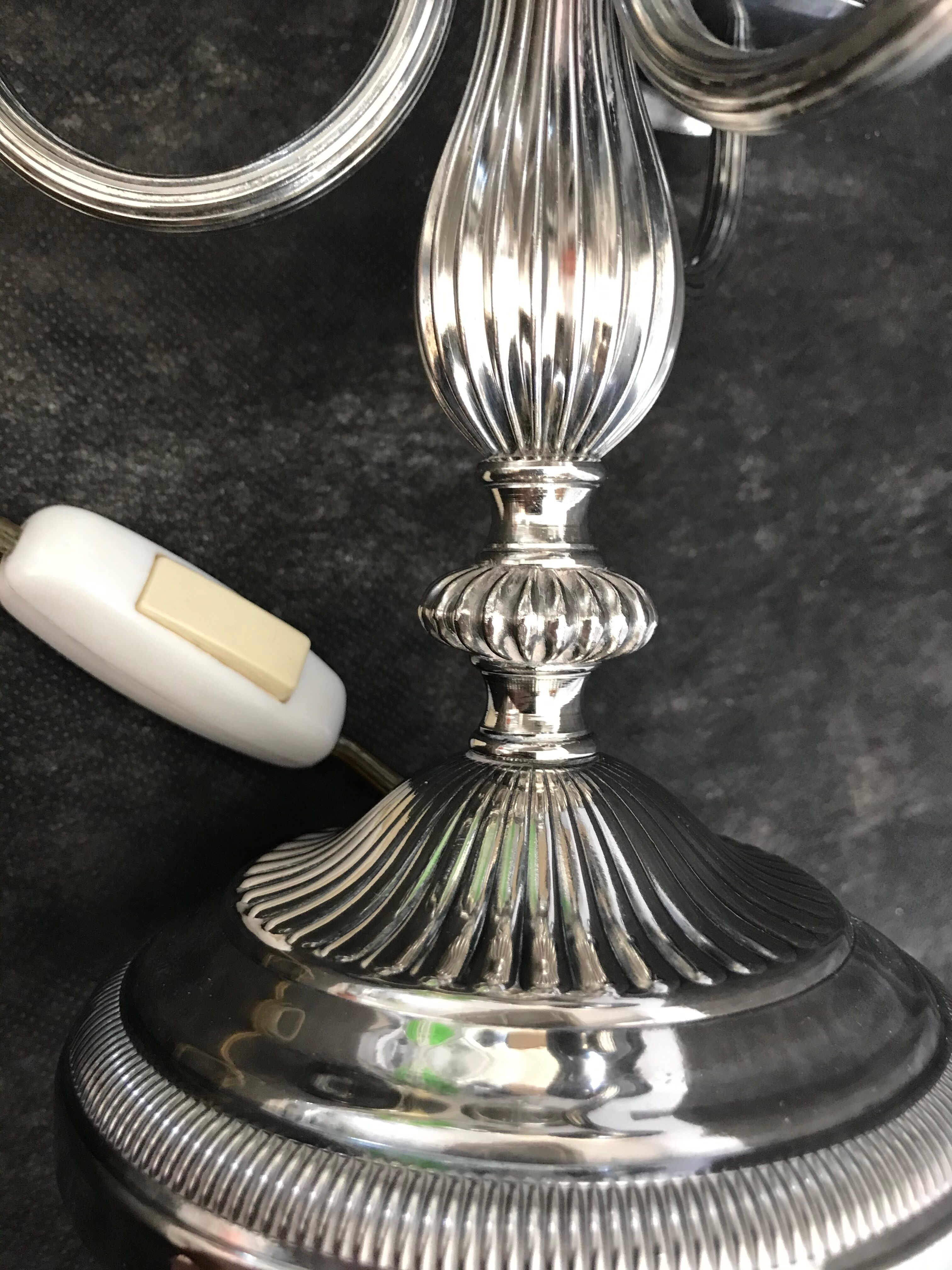 Lampe de bureau candélabre à 3 lumières