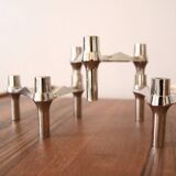Set of three Nagel candlesticks from the 70s