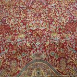 Beautiful Kashmir "Tree of Life" wool rug entirely handmade