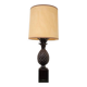 Vintage Brown Ceramic Pineapple Desk Lamp, 1970s