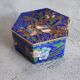 Boîte à bijoux en émail cloisonné