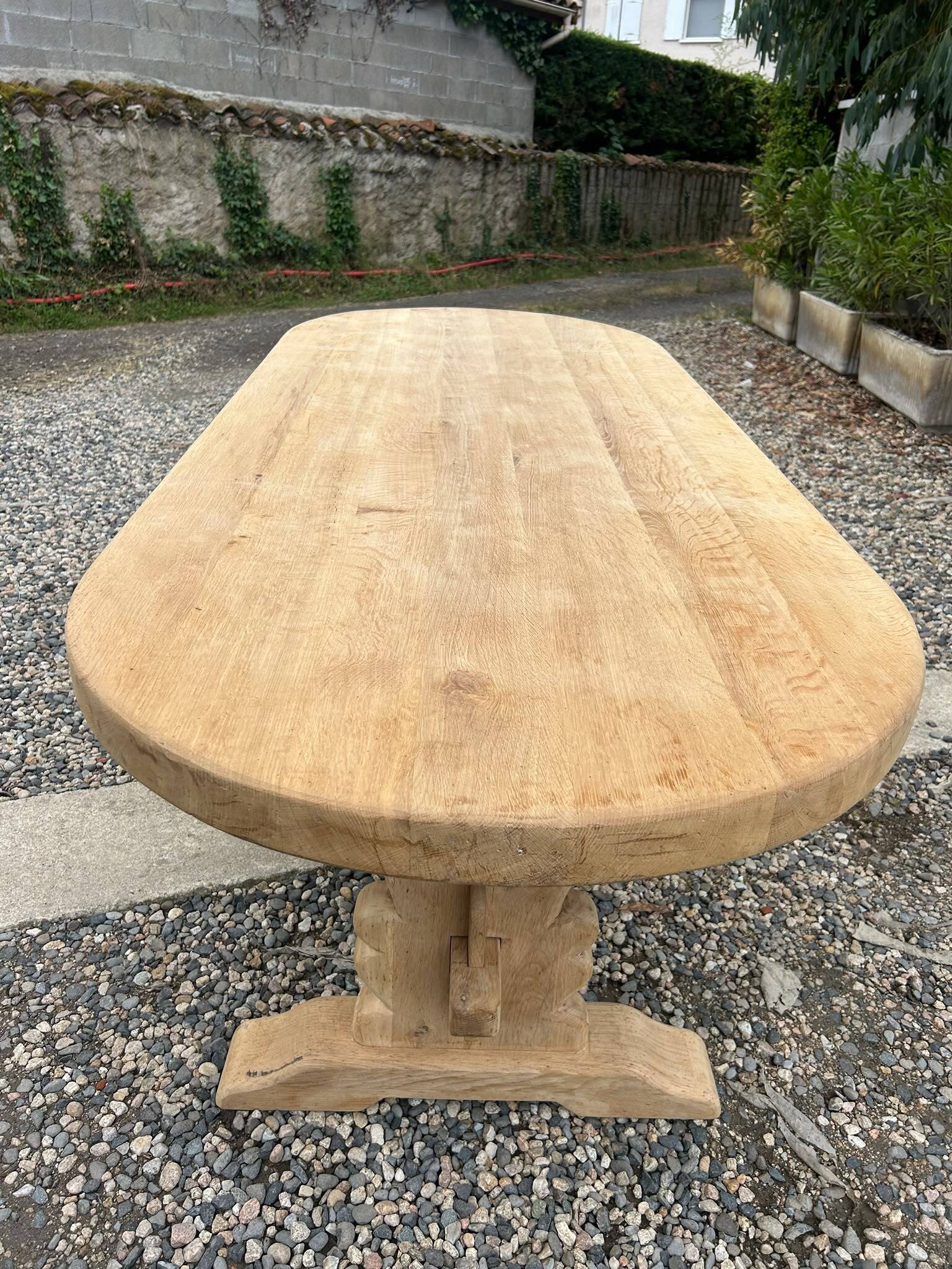 Table monastère chêne massif