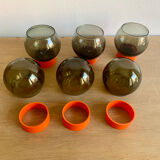 Set of Glasses, Czechoslovakia, 1970s