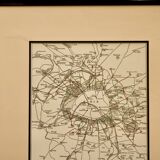 The development of transport in the Paris region 1928