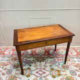 Louis XVI Style Walnut Desk Table 19th Century