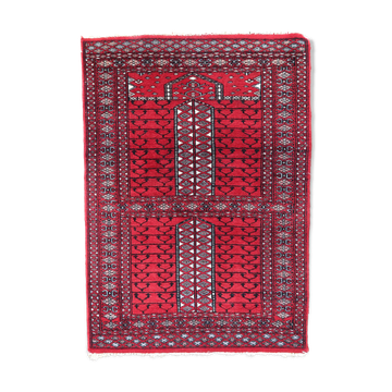 Handmade Pakistani Lahore vintage rug 64cm x 88cm 1970s