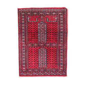 Handmade Pakistani Lahore vintage rug 64cm x 88cm 1970s