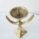 2 old candlesticks female model heavy brass