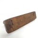 Brutalist coat rack solid wood 4 hooks