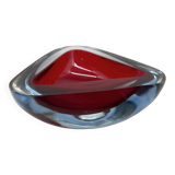 Ashtray "Sommerso" – Murano Glass, 1960s