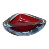 Ashtray "Sommerso" – Murano Glass, 1960s