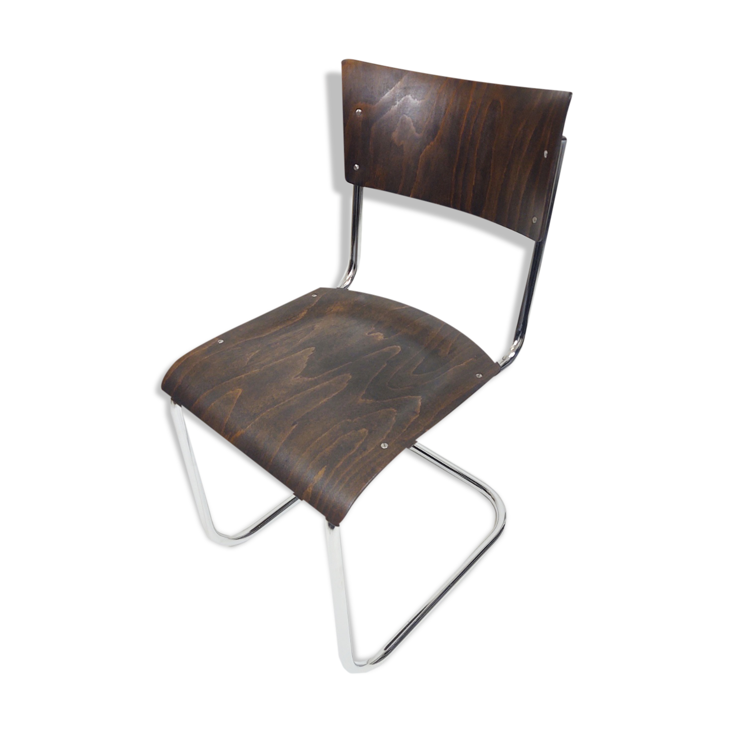 Tubular steel cantilever chair by Mart Stam