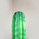 Cactus parquet lamp by Elmar Flöttoto, Germany, 80
