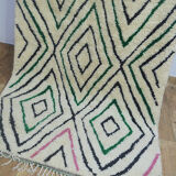 Tapis berbère losanges 245 x 150 cm