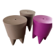 Tabourets bubu de Philippe Starck