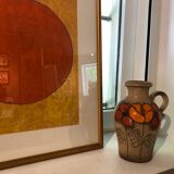 Vase en céramique fleurs
