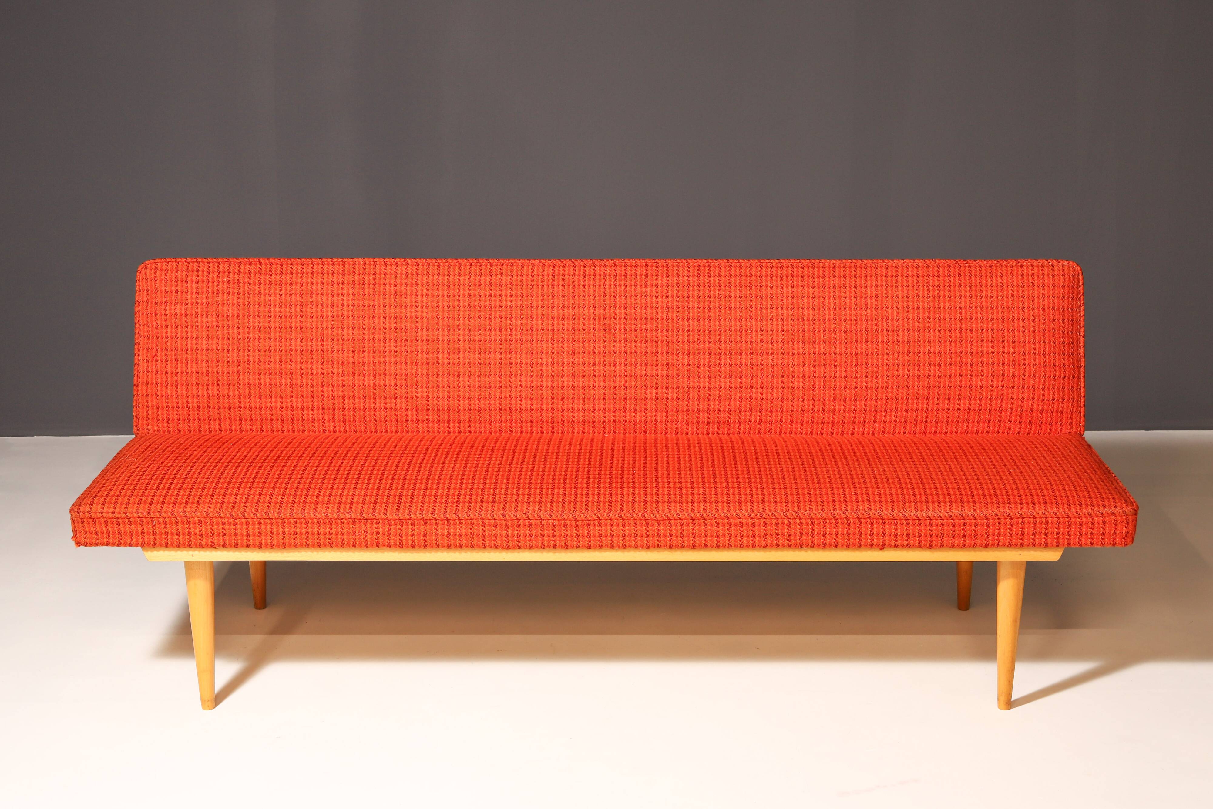 Mid century folding daybed by Miroslav Navrátil, 1960´s, Czechoslovakia