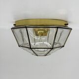 Limburg Glashütte ceiling lamp , 1970s