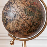 Brass earth globe - 1950