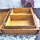 Wooden box for card games