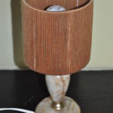 Vintage onyx table lamp