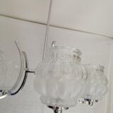 Art deco chandelier with 5 arms of light