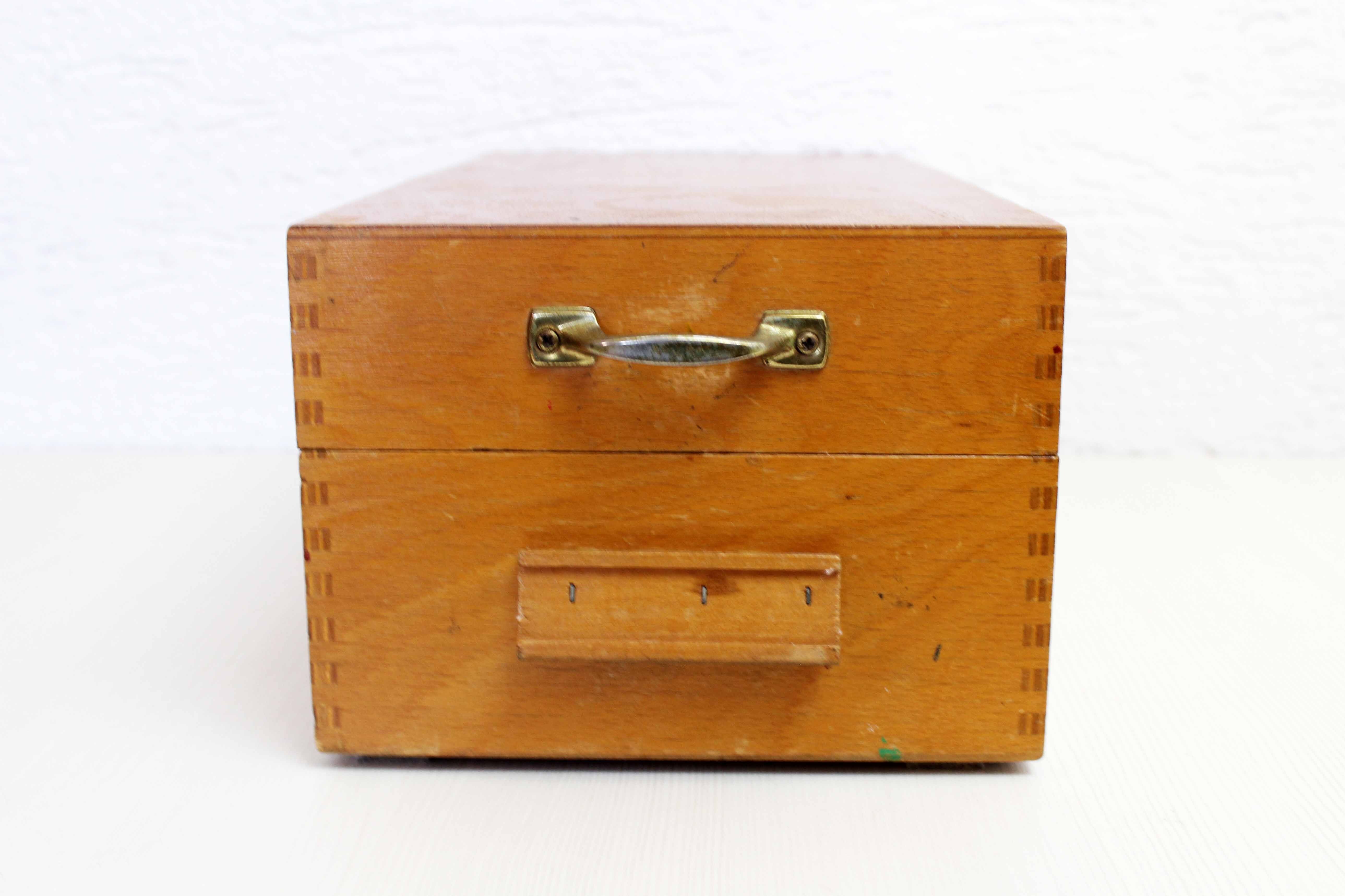 Vintage filing box