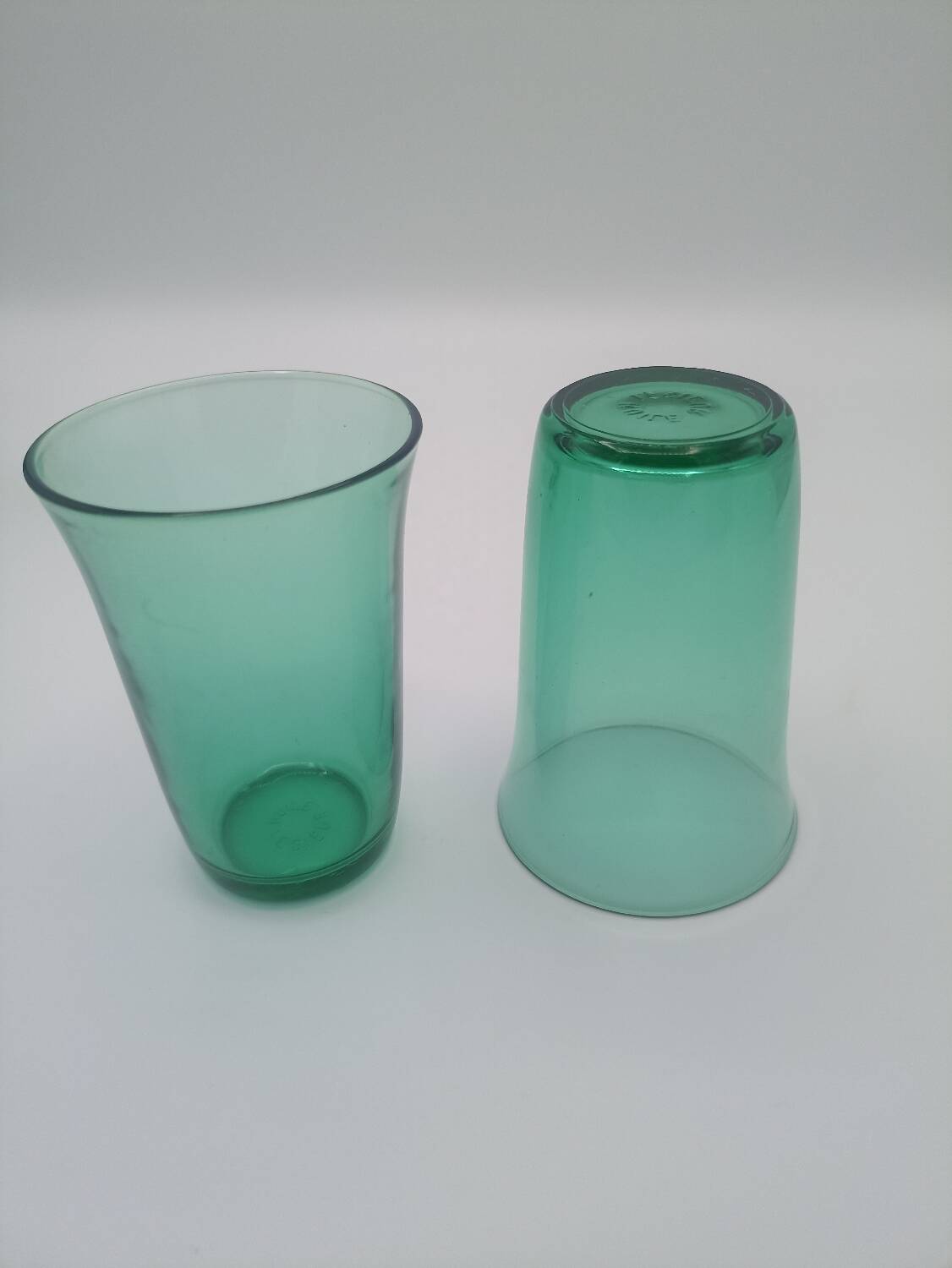 Lot of advertising glasses Huile Lesieur