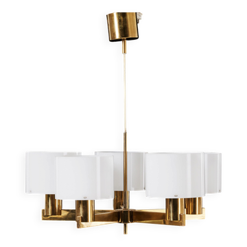 Lustre Hans Agne Jakobsson fabriqué par AB Markaryd en Suède vers 1960 marqué