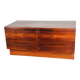 Low Scandinavian sideboard in rosewood – Ib Kofod Larsen – Denmark 1960