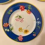 Kenzo porcelain dessert plates