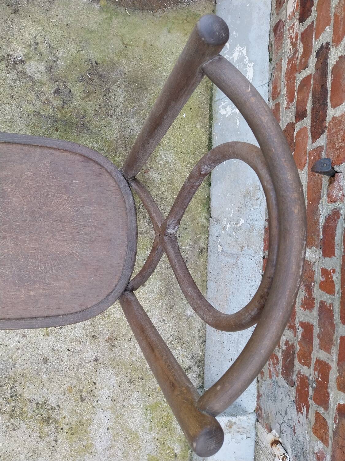 Pair of Luterma bistro chairs