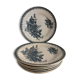 8 dessert plates St Amandinoise St Amand, model Margot