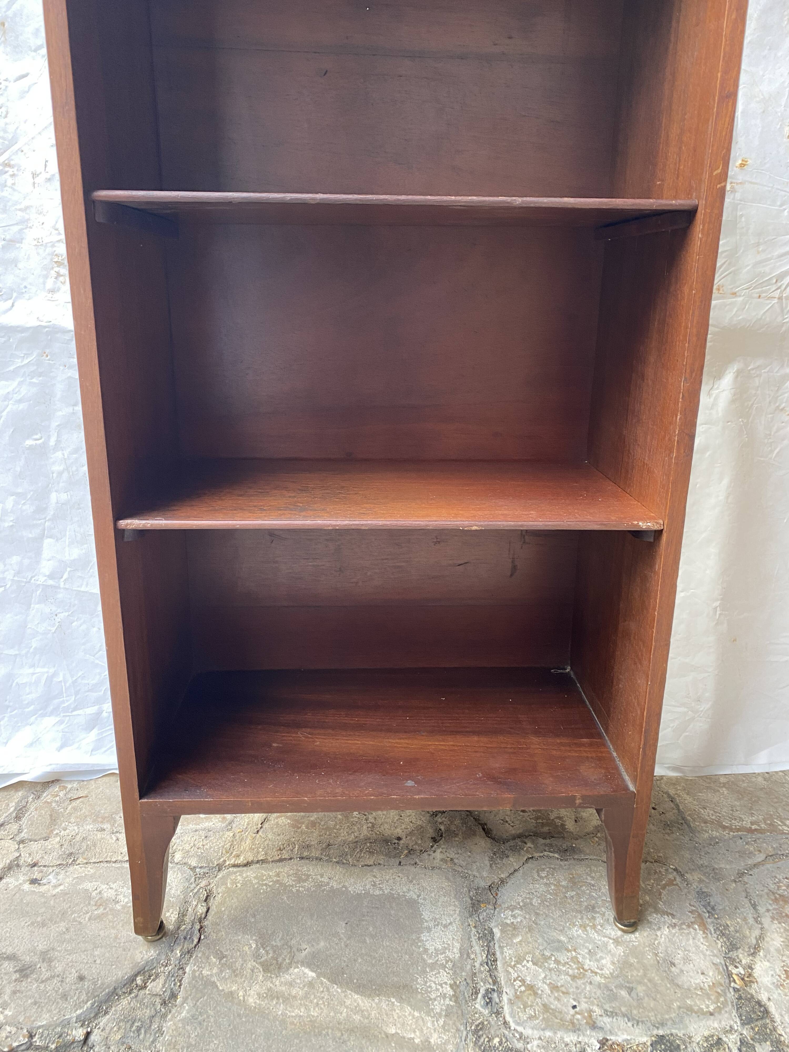Mahogany and marble desk
