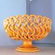 Woven basket on stand, Maison Pichon Uzès