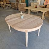 Round table solid cherry with extensions