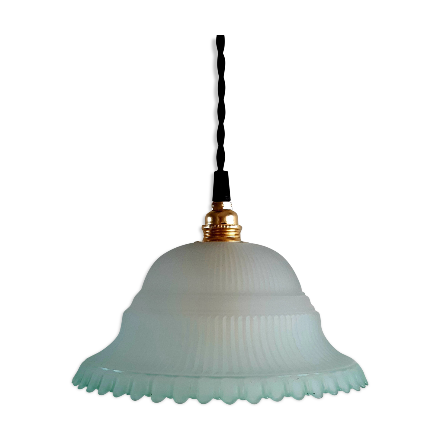 Vintage glass suspension