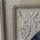 Buffet, art deco serving in oak, pearl gray patinated pine top