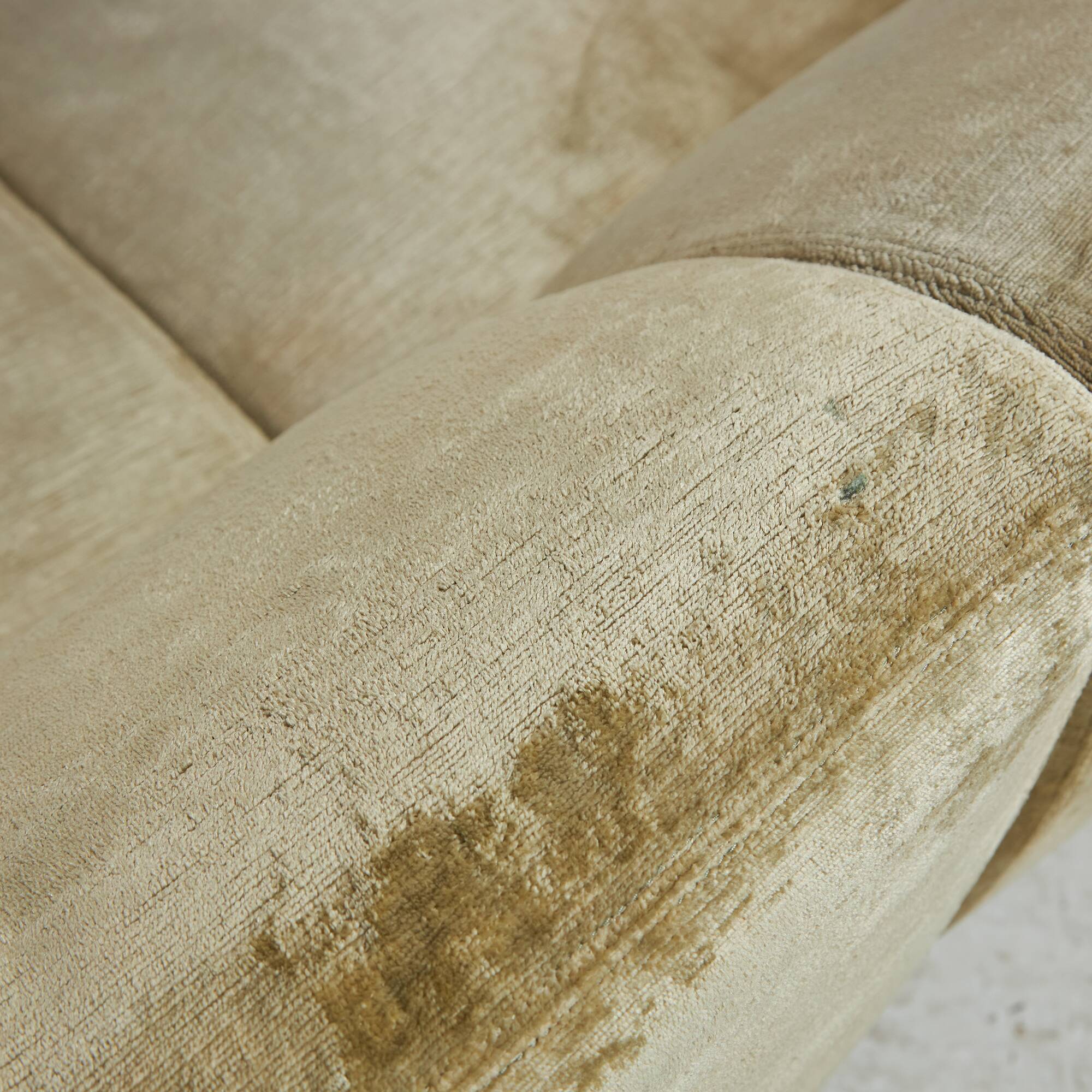 Velvet Sofa by Roberto Lazzeroni for IPE Cavalli, 1990s (MK9432)