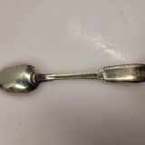 12 small silver-plated spoons