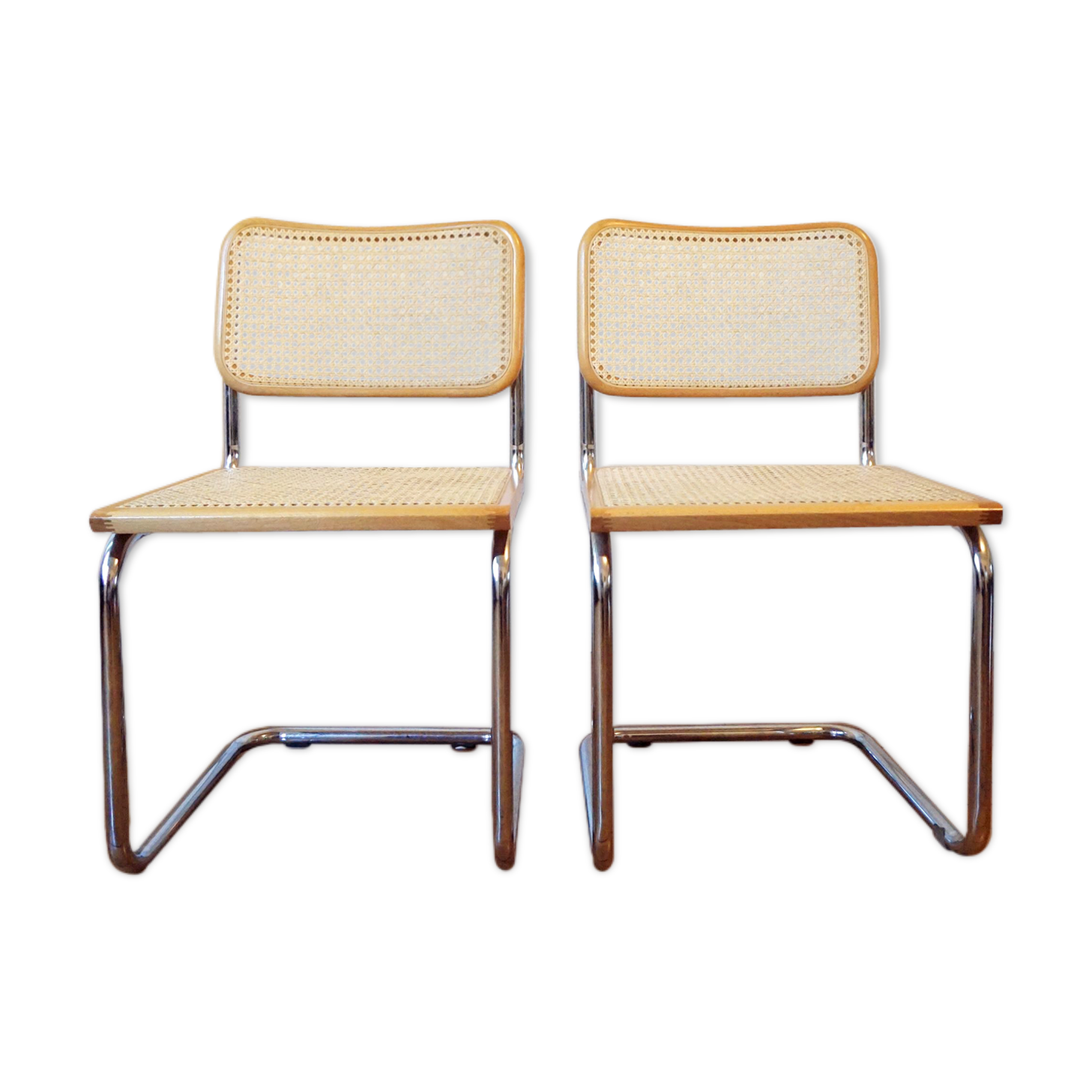 2 chairs B32 by Marcel Breuer
