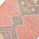 Tapis de couloir turc vintage rouge pastel doux 2x8, 78x246 cm