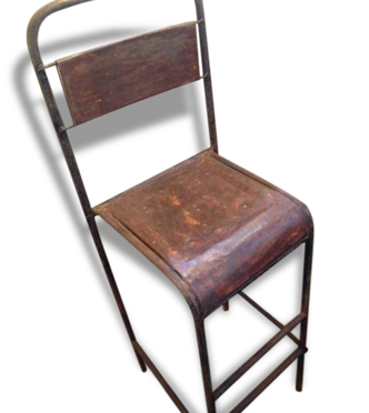 Chaise vintage en métal