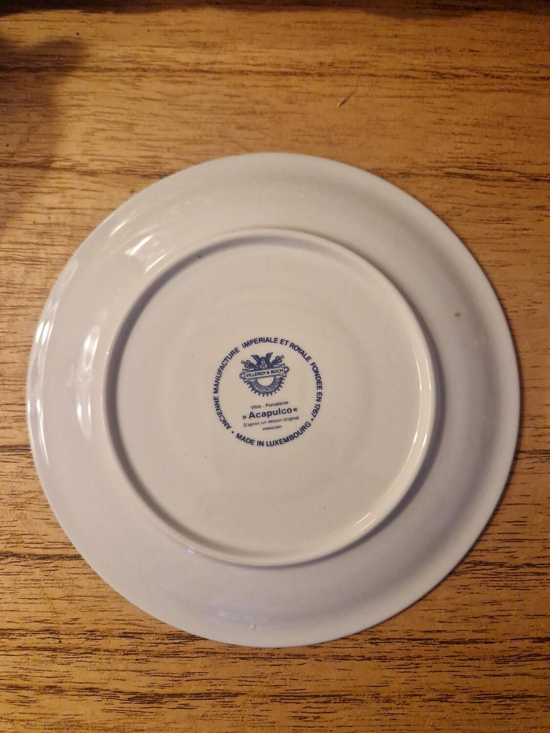 Villeroy and Boch Vintage Acapulco Plate and Saucer