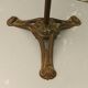 Bistro table foot vintage cast iron