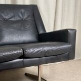 Shaker leather sofa