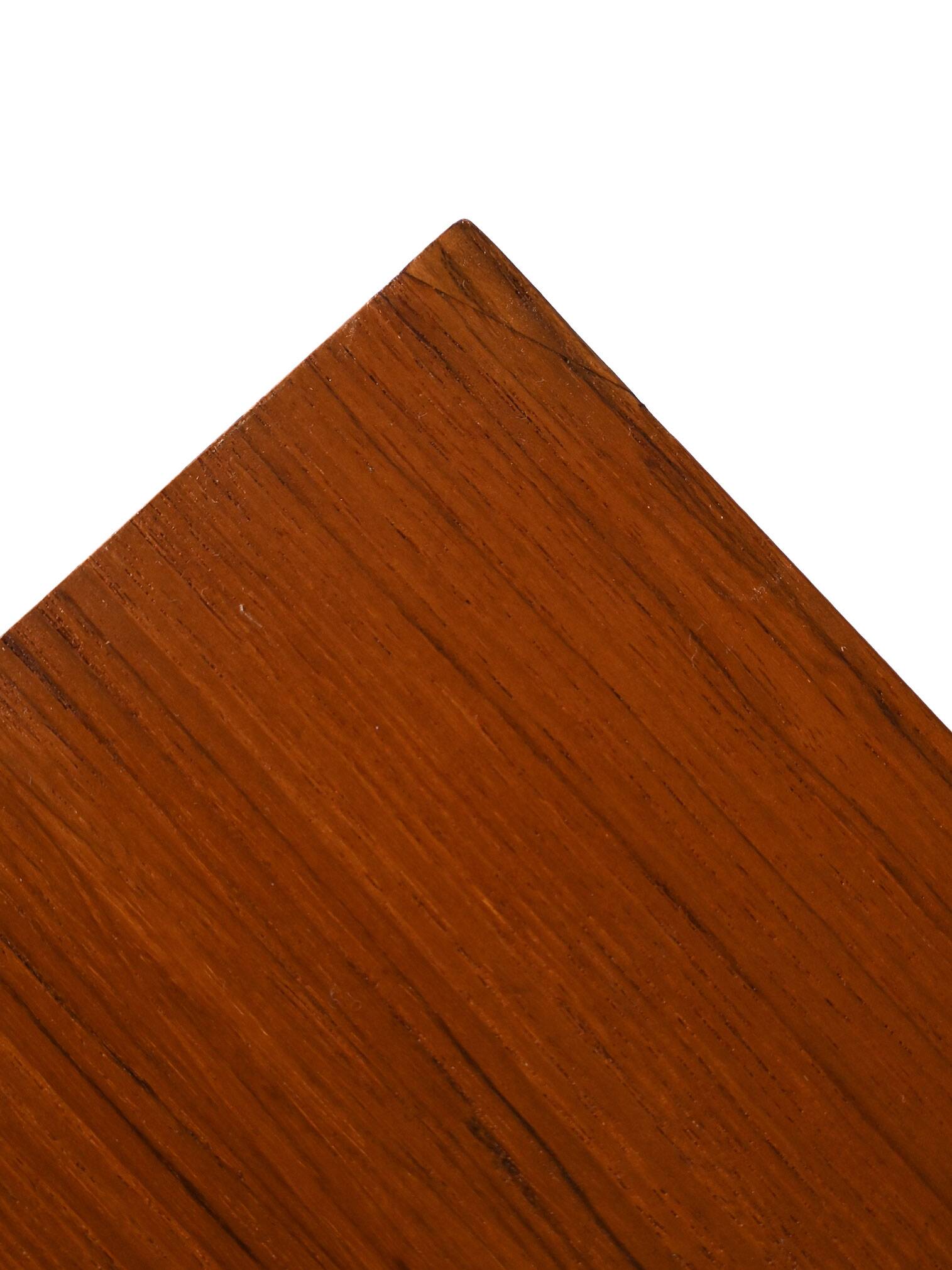 Scandinavian chest of drawers with three teak drawers from the 1960s.