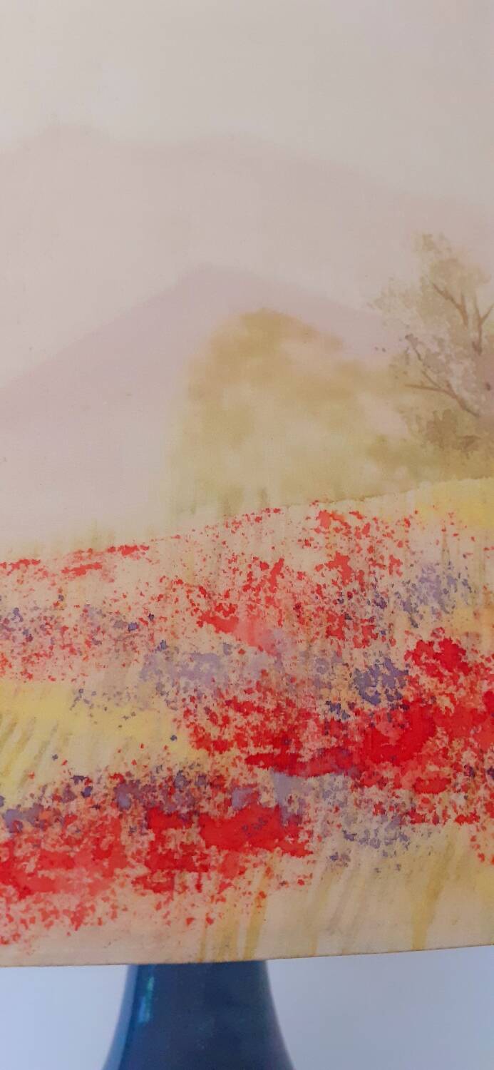 Vintage ceramic lamp