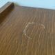 Commode vintage scandinave pieds compas